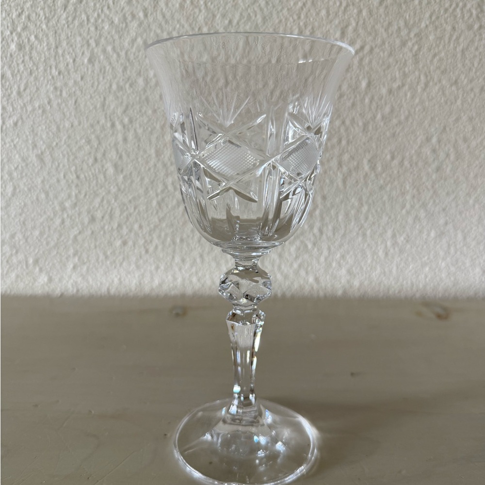 Crystal Wine Glass